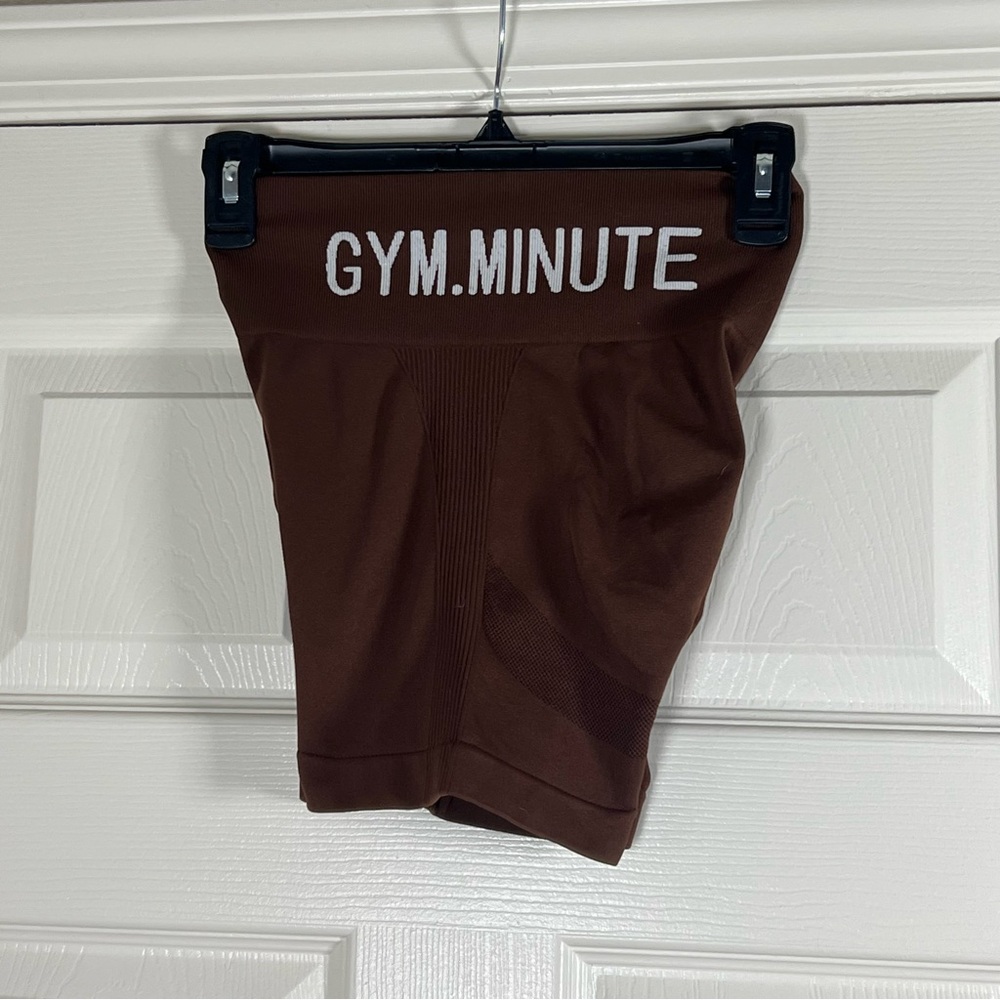 Brown Gym.Minute Active Shorts